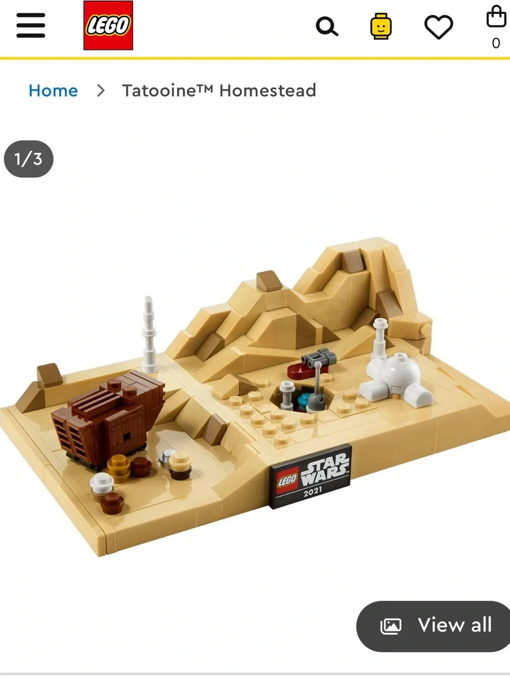 Star Wars Tatooine Homestead Building Set - Tan